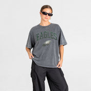 PHILADELPHIA EAGLES BLING SEASON OVERSIZED CREWNECK TEE