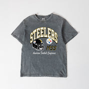 PITTSBURGH STEELERS CLASSIC MOTION WASHED RELAXED FIT TEE