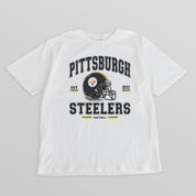 PITTSBURGH STEELERS PLAY TO WIN WASHED RELAXED FIT TEE
