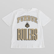 PURDUE BOILERMAKERS FIERCE FOCUS WASHED RELAXED FIT TEE