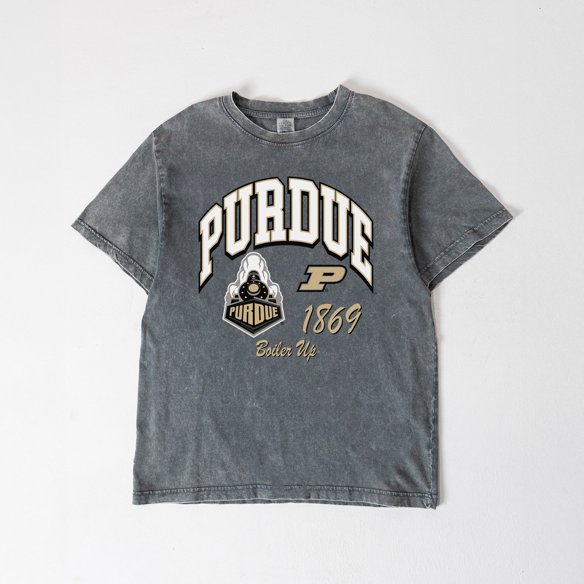 PURDUE BOILERMAKERS CLASSIC MOTION WASHED RELAXED FIT TEE