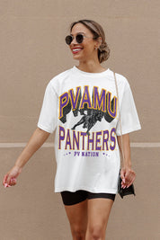 PRAIRIE VIEW A&M PANTHERS SHAKEDOWN OVERSIZED CREWNECK TEE