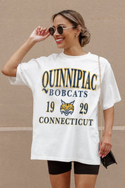 QUINNIPIAC BOBCATS UNITY OVERSIZED CREWNECK TEE