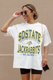 SOUTH DAKOTA STATE JACKRABBITS SHAKEDOWN OVERSIZED CREWNECK TEE