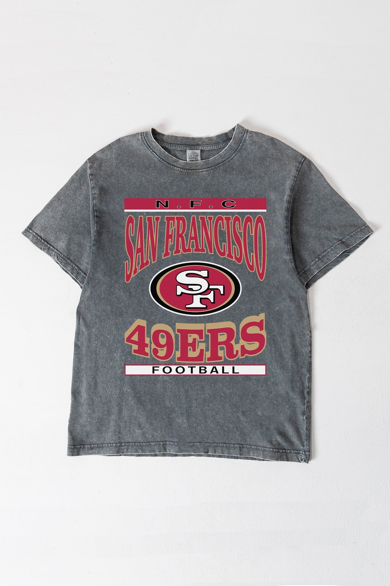 SAN FRANCISCO 49ERS CLASSIC GRIND WASHED RELAXED FIT TEE
