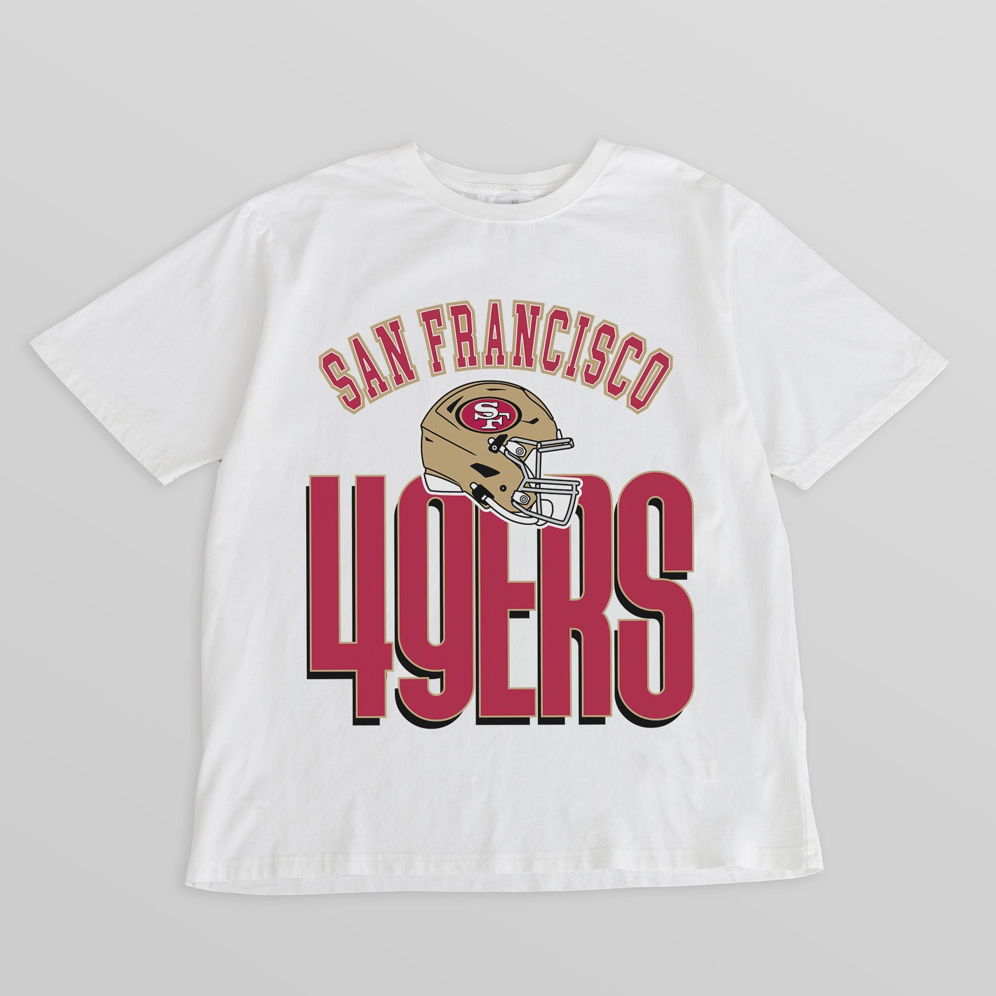 SAN FRANCISCO 49ERS FIERCE FOCUS WASHED RELAXED FIT TEE