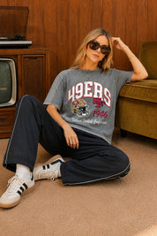 SAN FRANCISCO 49ERS CLASSIC MOTION WASHED RELAXED FIT TEE
