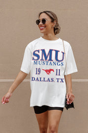 SMU MUSTANGS UNITY OVERSIZED CREWNECK TEE