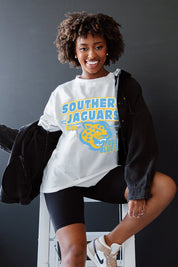 SOUTHERN JAGUARS IN THE LEAD OVERSIZED CREWNECK TEE