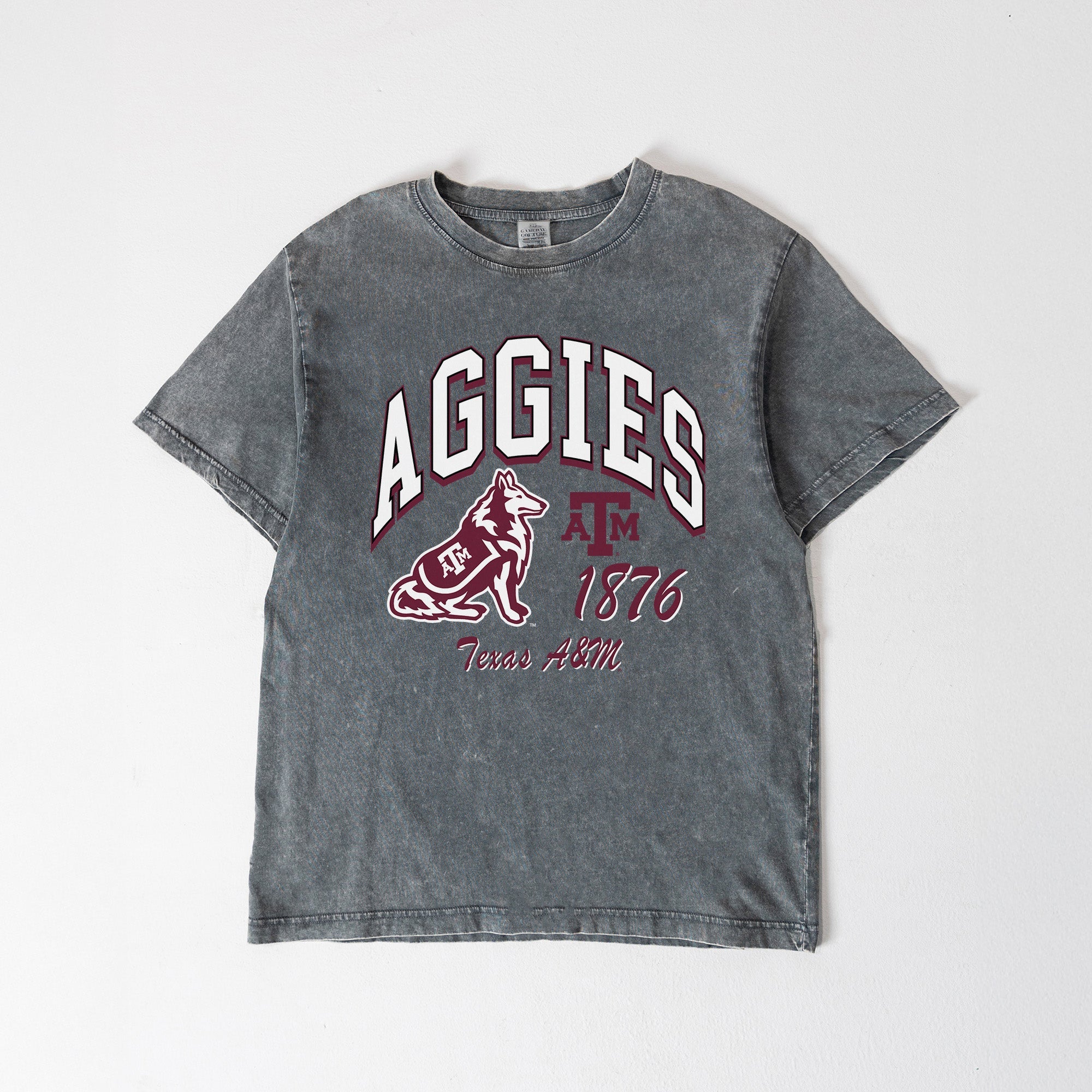 TEXAS A&M AGGIES CLASSIC MOTION WASHED RELAXED FIT TEE