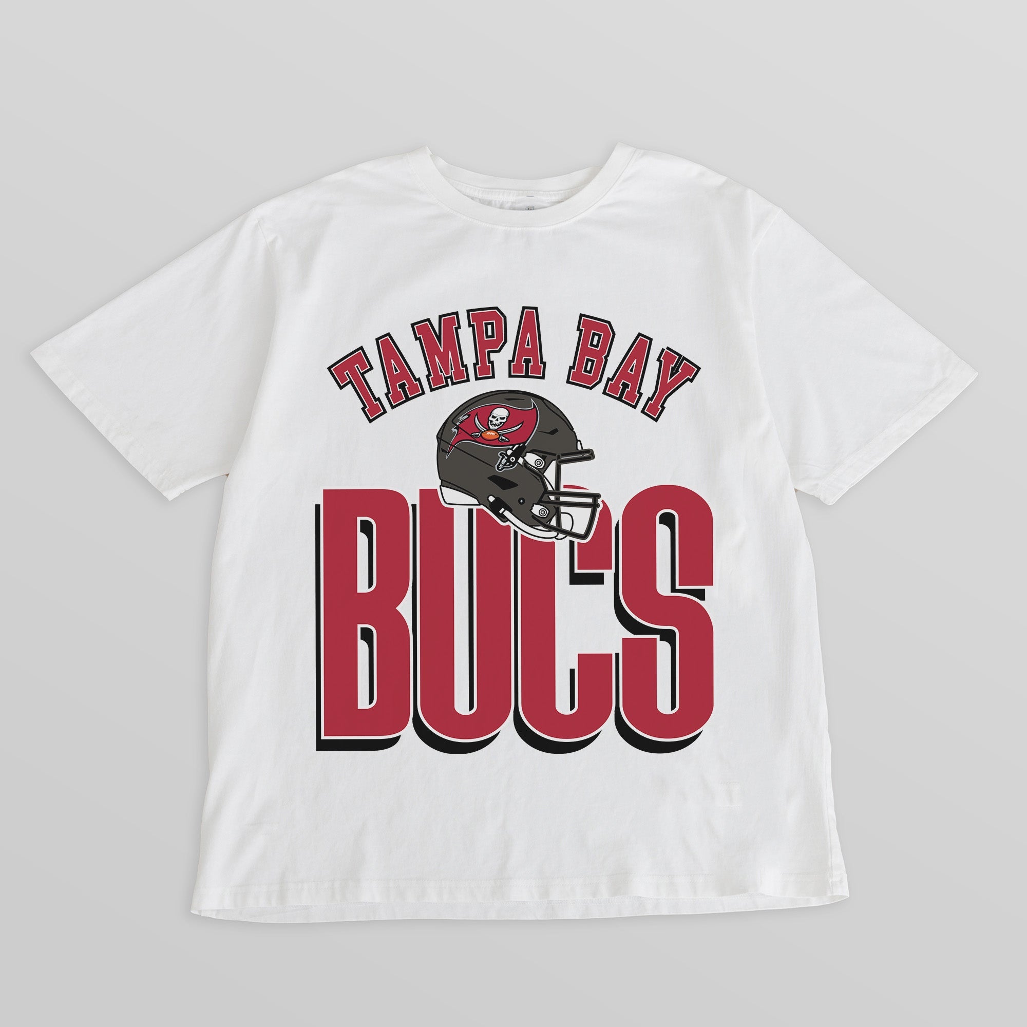 TAMPA BAY BUCCANEERS FIERCE FOCUS WASHED RELAXED FIT TEE