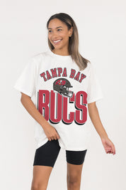 TAMPA BAY BUCCANEERS FIERCE FOCUS WASHED RELAXED FIT TEE