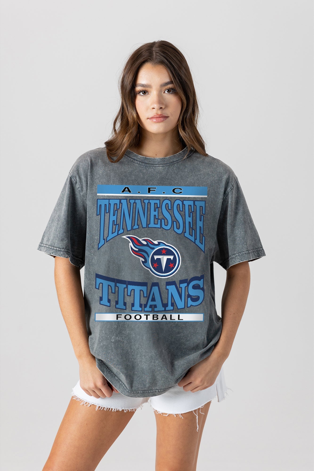 TENNESSEE TITANS CLASSIC GRIND WASHED RELAXED FIT TEE