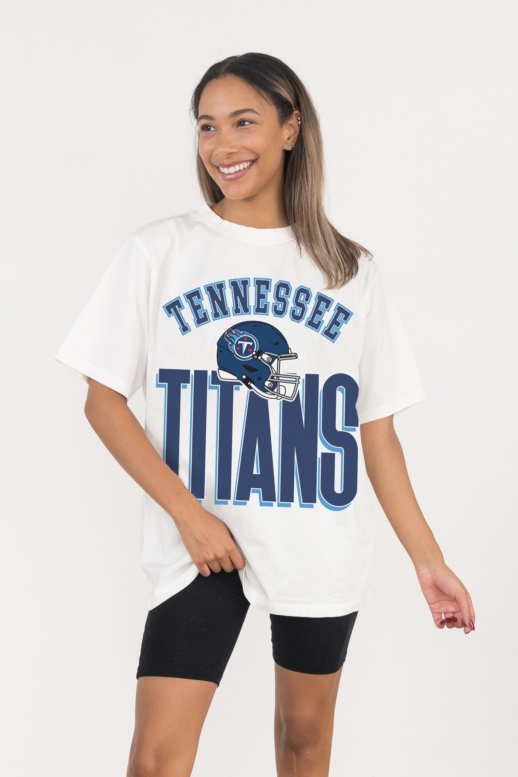 TENNESSEE TITANS FIERCE FOCUS WASHED RELAXED FIT TEE