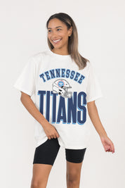 TENNESSEE TITANS FIERCE FOCUS WASHED RELAXED FIT TEE