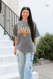 TENNESSEE VOLUNTEERS PLAYBOOK WIN OVERSIZED CREWNECK TEE