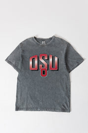 OHIO STATE BUCKEYES PEAK PERFORMANCE OVERSIZED CREWNECK TEE