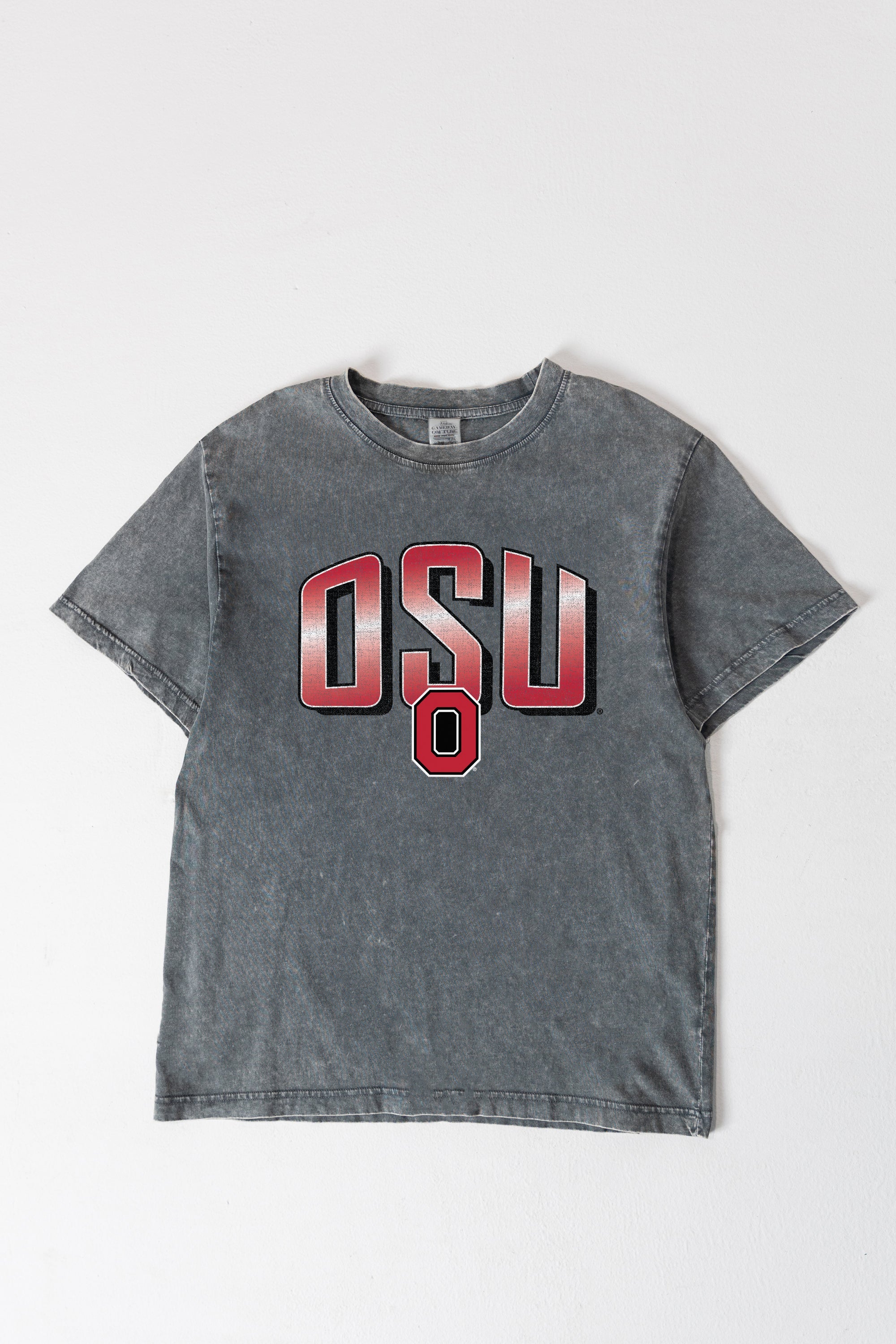 OHIO STATE BUCKEYES PEAK PERFORMANCE OVERSIZED CREWNECK TEE
