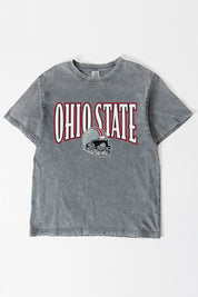 OHIO STATE BUCKEYES PLAYBOOK WIN OVERSIZED CREWNECK TEE