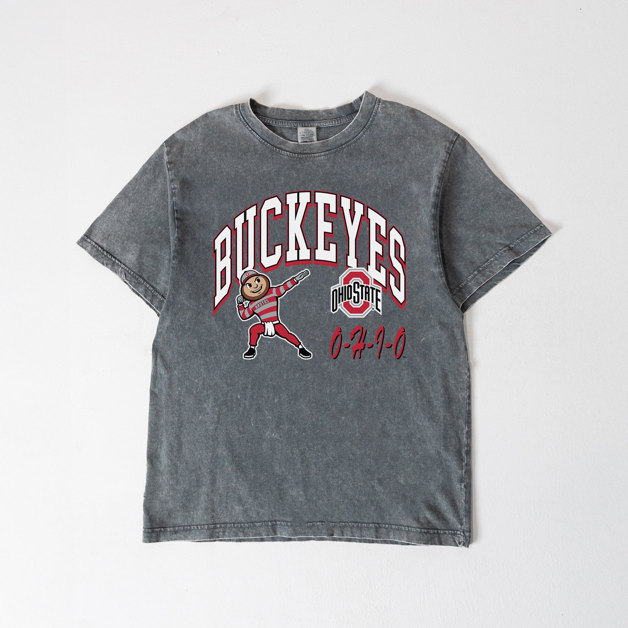 OHIO STATE BUCKEYES CLASSIC MOTION WASHED RELAXED FIT TEE