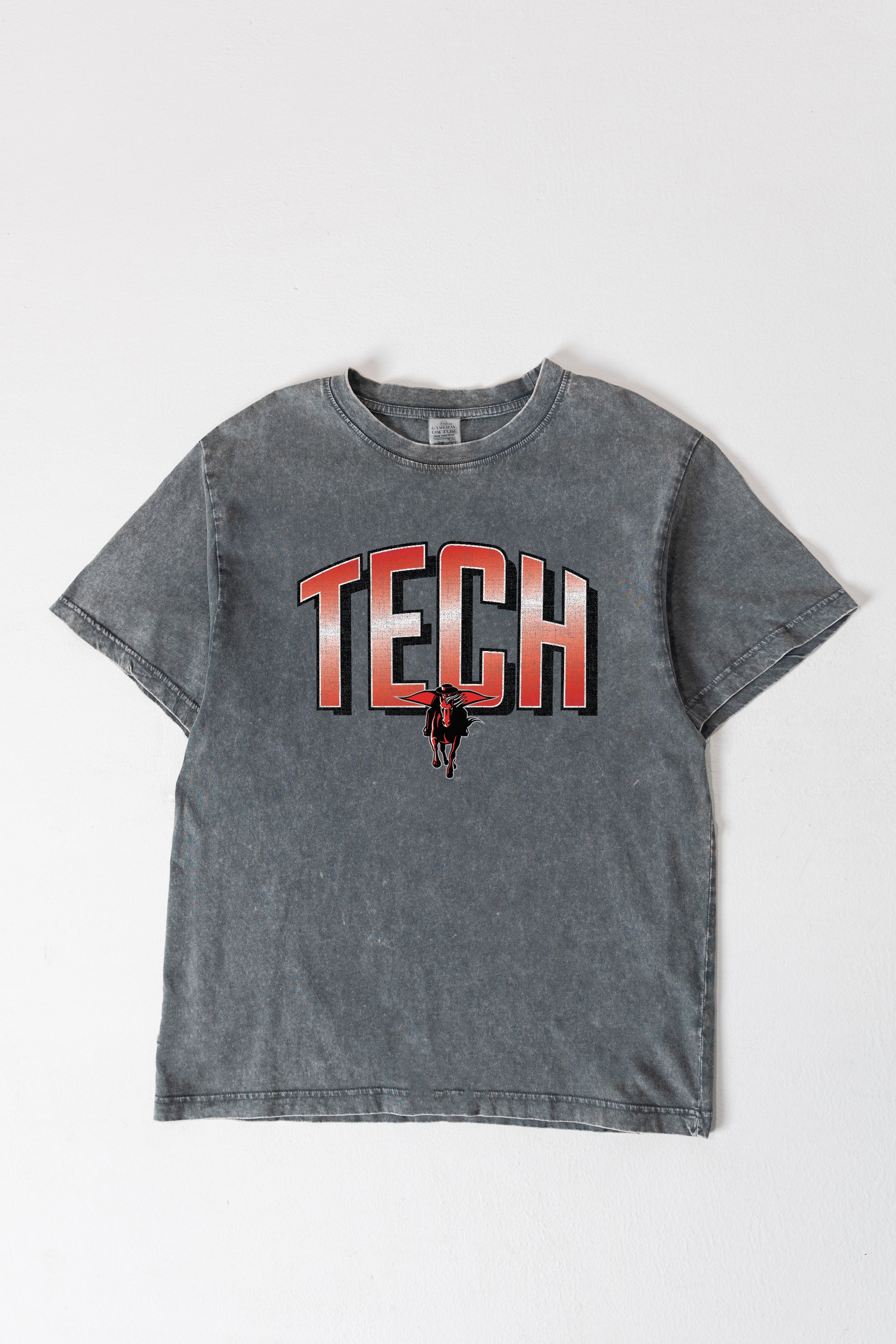 TEXAS TECH RED RAIDERS PEAK PERFORMANCE OVERSIZED CREWNECK TEE