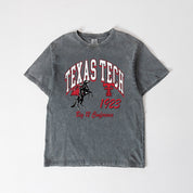 TEXAS TECH RED RAIDERS CLASSIC MOTION WASHED RELAXED FIT TEE