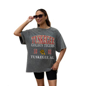 TUSKEGEE GOLDEN TIGERS Throwback Oversized Tee