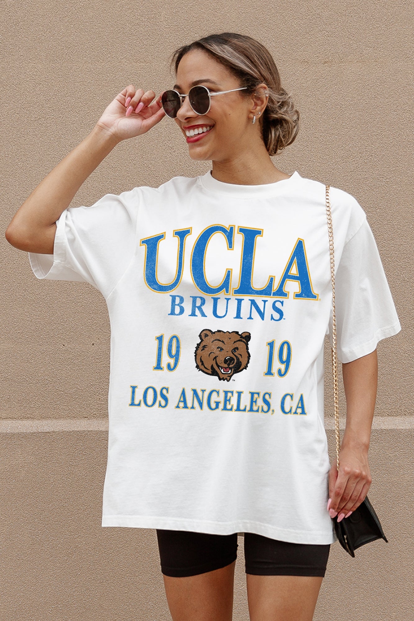 UCLA BRUINS UNITY OVERSIZED CREWNECK TEE