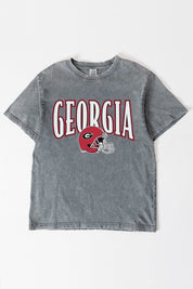 GEORGIA BULLDOGS PLAYBOOK WIN OVERSIZED CREWNECK TEE
