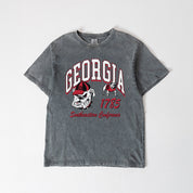 GEORGIA BULLDOGS CLASSIC MOTION WASHED RELAXED FIT TEE