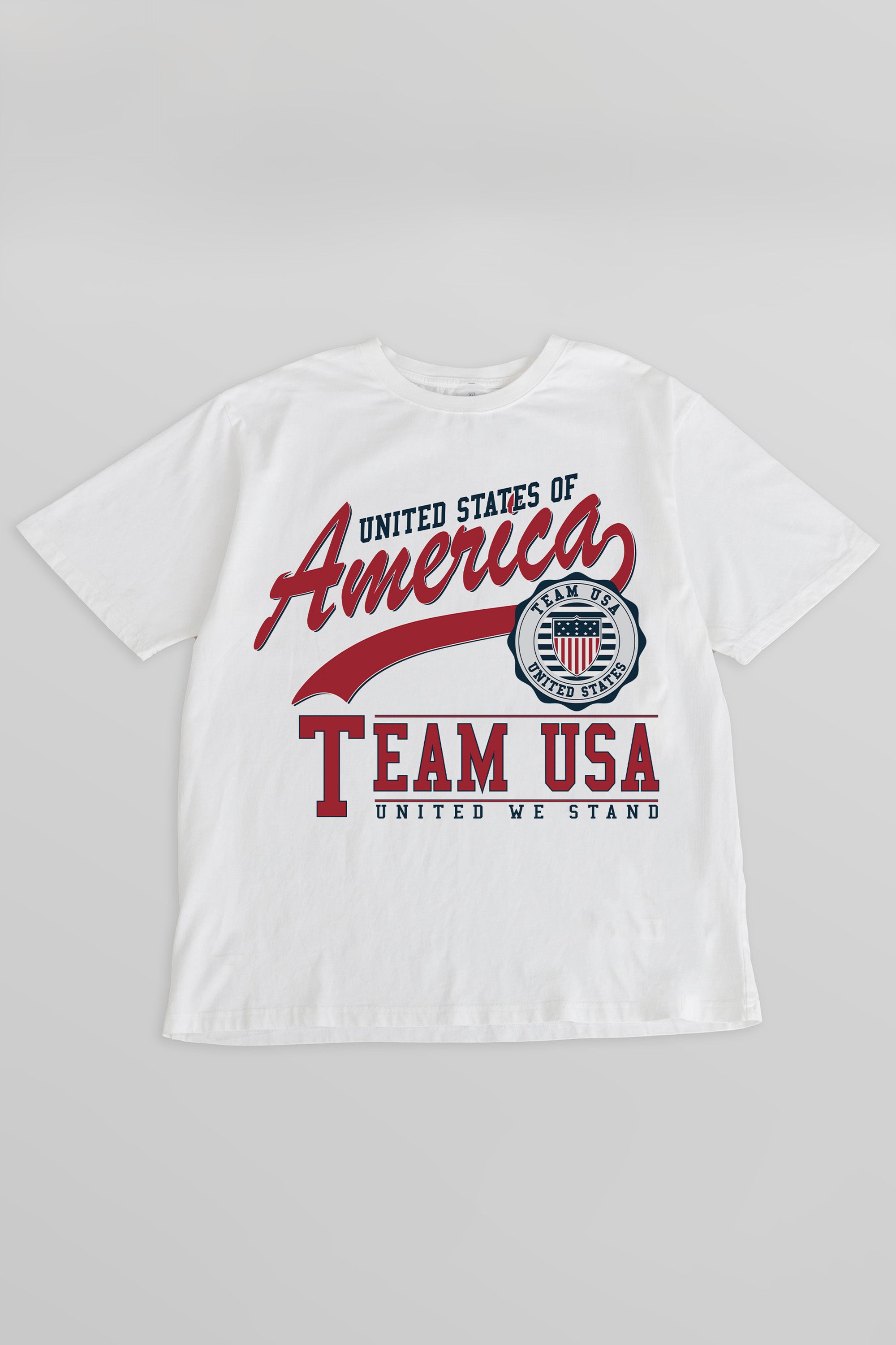 TEAM USA ALL-AMERICAN OVERSIZED CREWNECK TEE