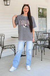 SOUTH CAROLINA GAMECOCKS PLAYBOOK WIN OVERSIZED CREWNECK TEE