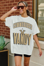 VANDERBILT COMMODORES FIERCE FOCUS WASHED RELAXED FIT TEE