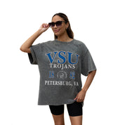 VIRGINIA STATE TROJANS Throwback Oversized Tee