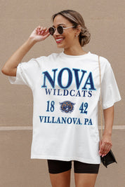 VILLANOVA WILDCATS UNITY OVERSIZED CREWNECK TEE
