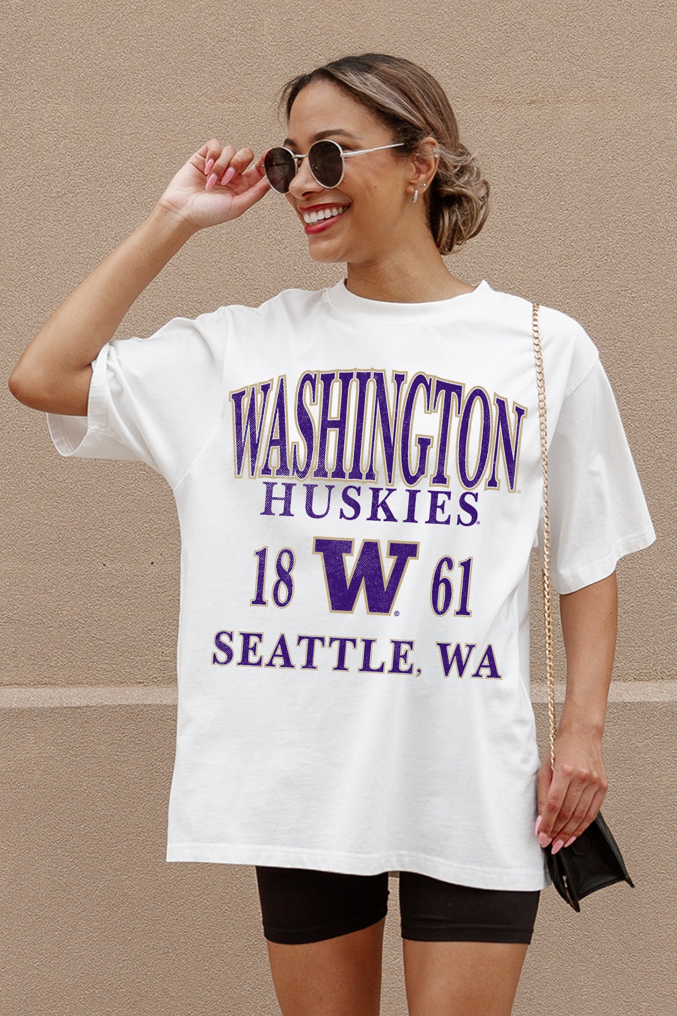 WASHINGTON HUSKIES Unity Oversized Tee