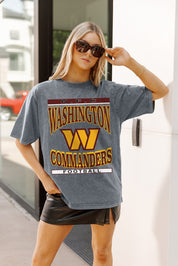 WASHINGTON COMMANDERS CLASSIC GRIND WASHED RELAXED FIT TEE