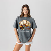 WASHINGTON COMMANDERS CLASSIC MOTION WASHED RELAXED FIT TEE