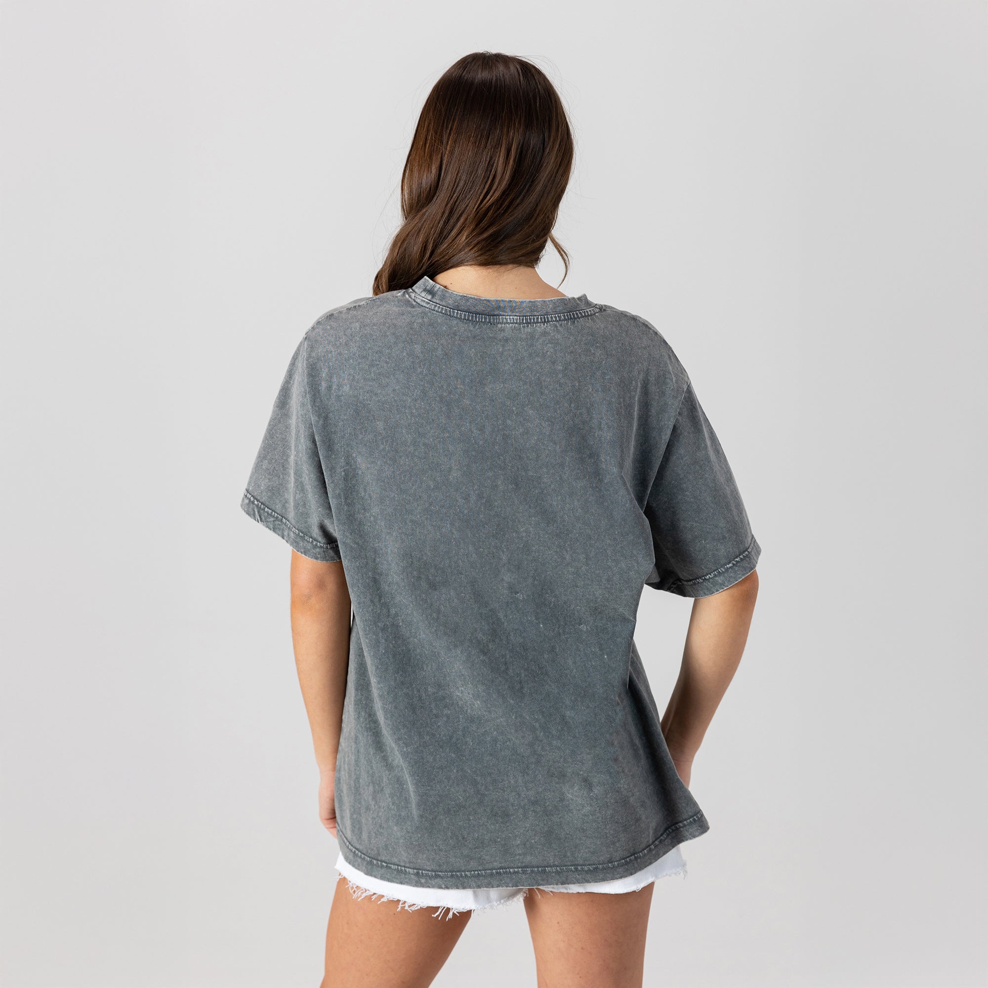 WISCONSIN BADGERS DEGREE UNLOCKED WASHED RELAXED FIT TEE