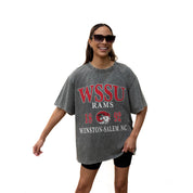 WINSTON-SALEM STATE RAMS Throwback Oversized Tee