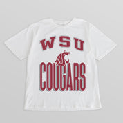 WASHINGTON STATE COUGARS FIERCE FOCUS WASHED RELAXED FIT TEE