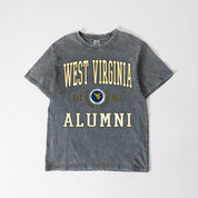 WEST VIRGINIA MOUNTAINEERS DEGREE UNLOCKED WASHED RELAXED FIT TEE