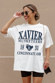 XAVIER MUSKETEERS UNITY OVERSIZED CREWNECK TEE
