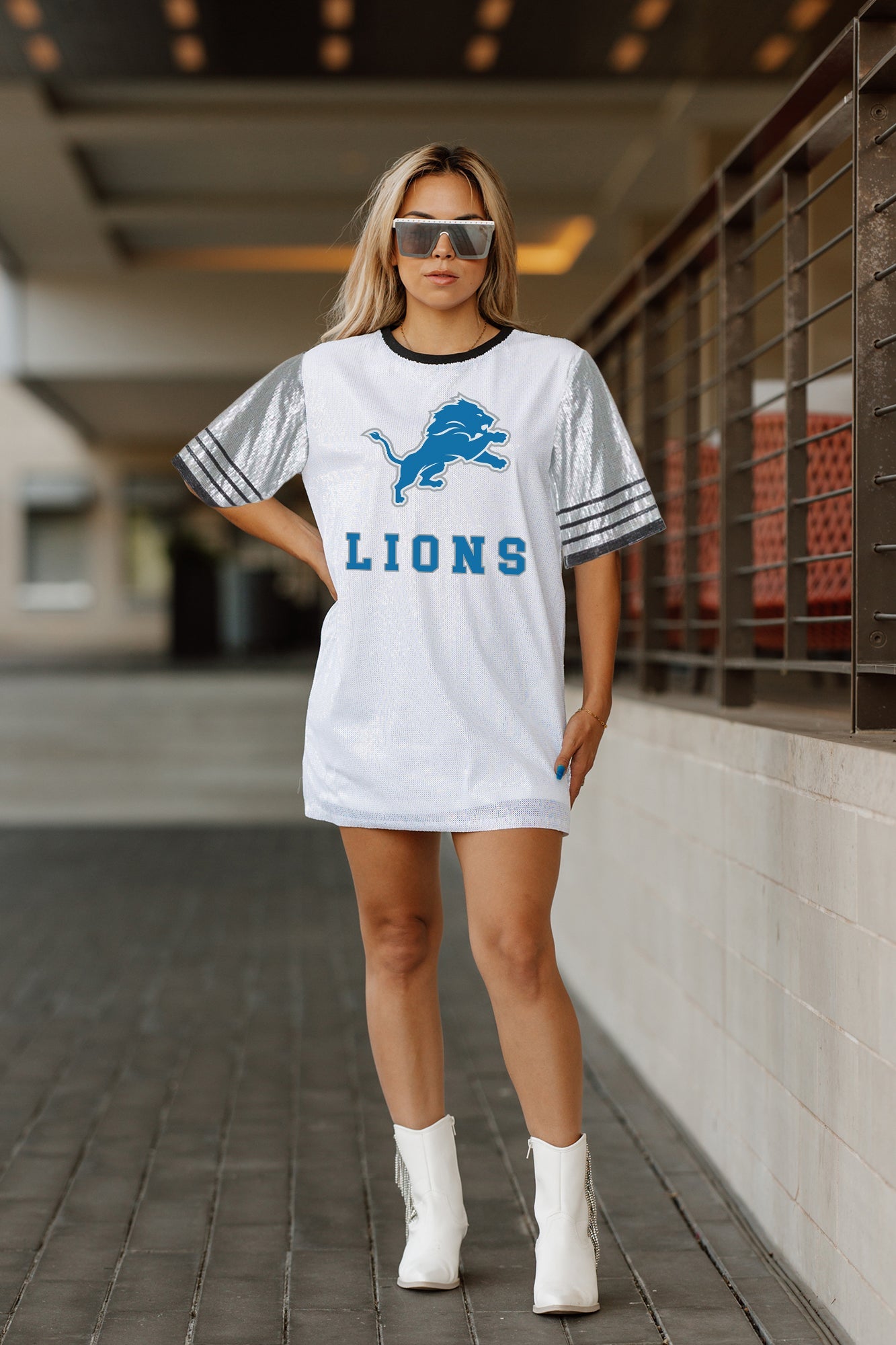 Football Jerseys Detroit Lions Dress Gameday Couture DETROIT LIONS DOMINANCE RHINESTONE STRIPE VARSITY TEE 2026 Clothing Football Jerseys Detroit Lions Dress Gameday Couture DETROIT LIONS DOMINANCE RHINESTONE STRIPE VARSITY TEE 2026 Clothing