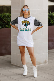 JACKSONVILLE JAGUARS BLING IT FULL SEQUIN JERSEY DRESS