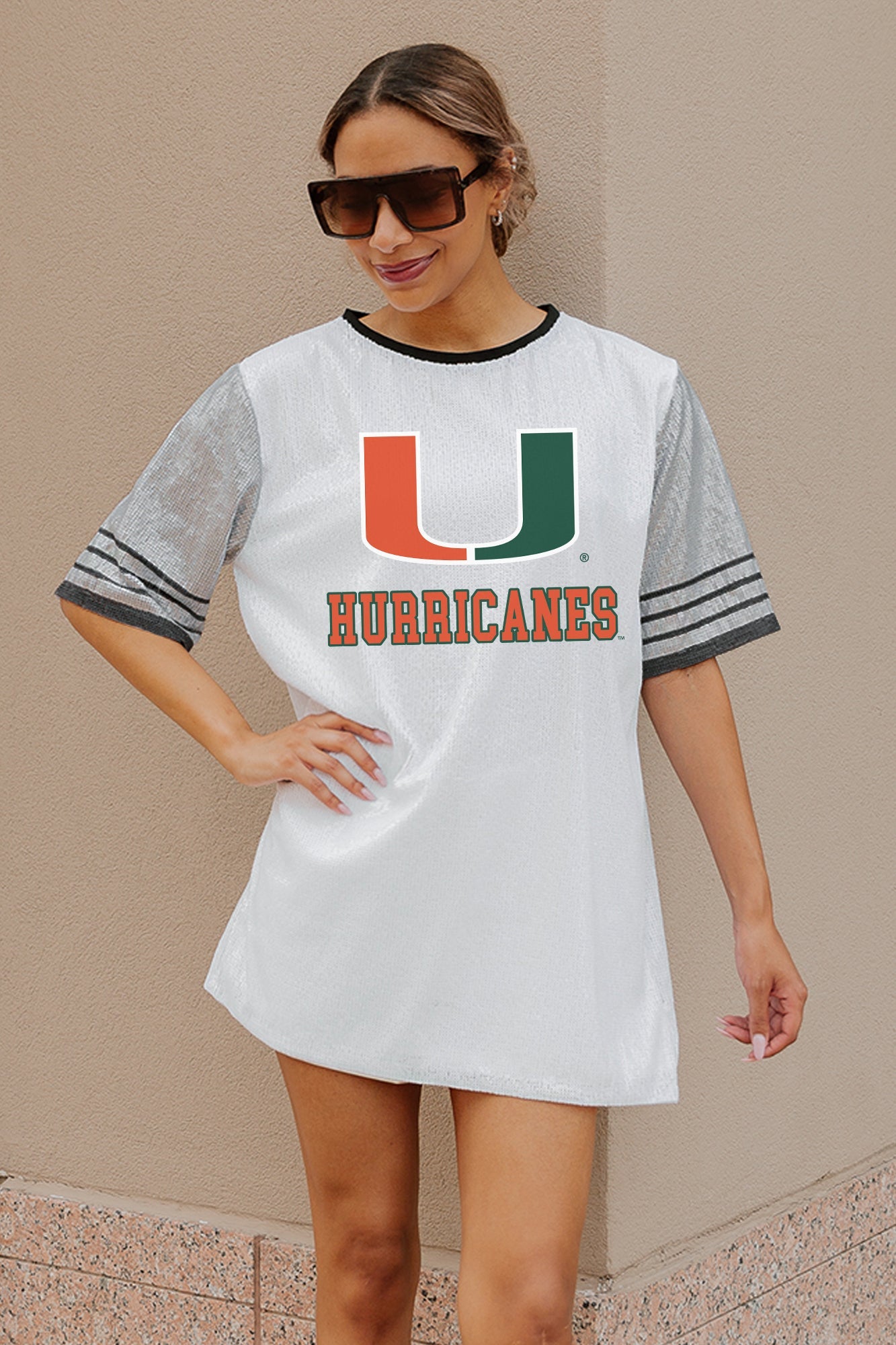 miami hurricanes jersey dress