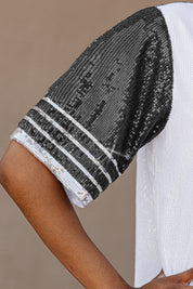 PURDUE BOILERMAKERS BLING IT FULL SEQUIN JERSEY DRESS