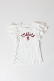 STANFORD CARDINAL ALL IN TO WIN FLUTTER SLEEVE CREWNECK TOP