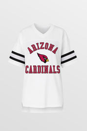ARIZONA CARDINALS NEXT DOWN ICONIC OVERSIZED FASHION JERSEY BY RANDI MAHOMES