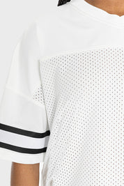 BUFFALO BILLS NEXT DOWN ICONIC OVERSIZED FASHION JERSEY BY RANDI MAHOMES